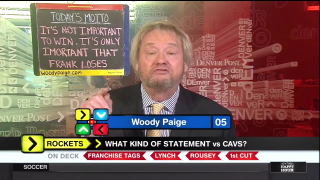 Woody Paige Is Looking Terrific As Usual